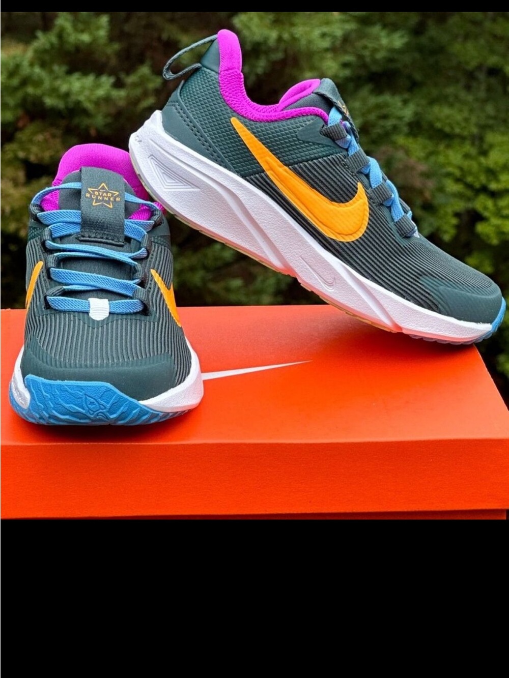 NEW Nike Little Kid Unisex Star Runner 4 Casual Sneaker - Size Youth 11C 11K